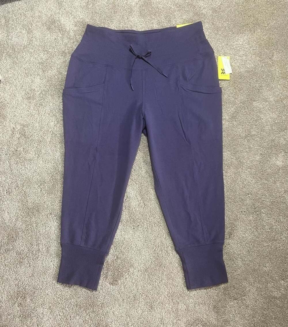 All in Motion Rib Jogger Size XXL Purple